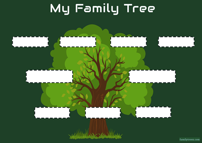 blank-3-generation-family-tree-template-darkgreen
