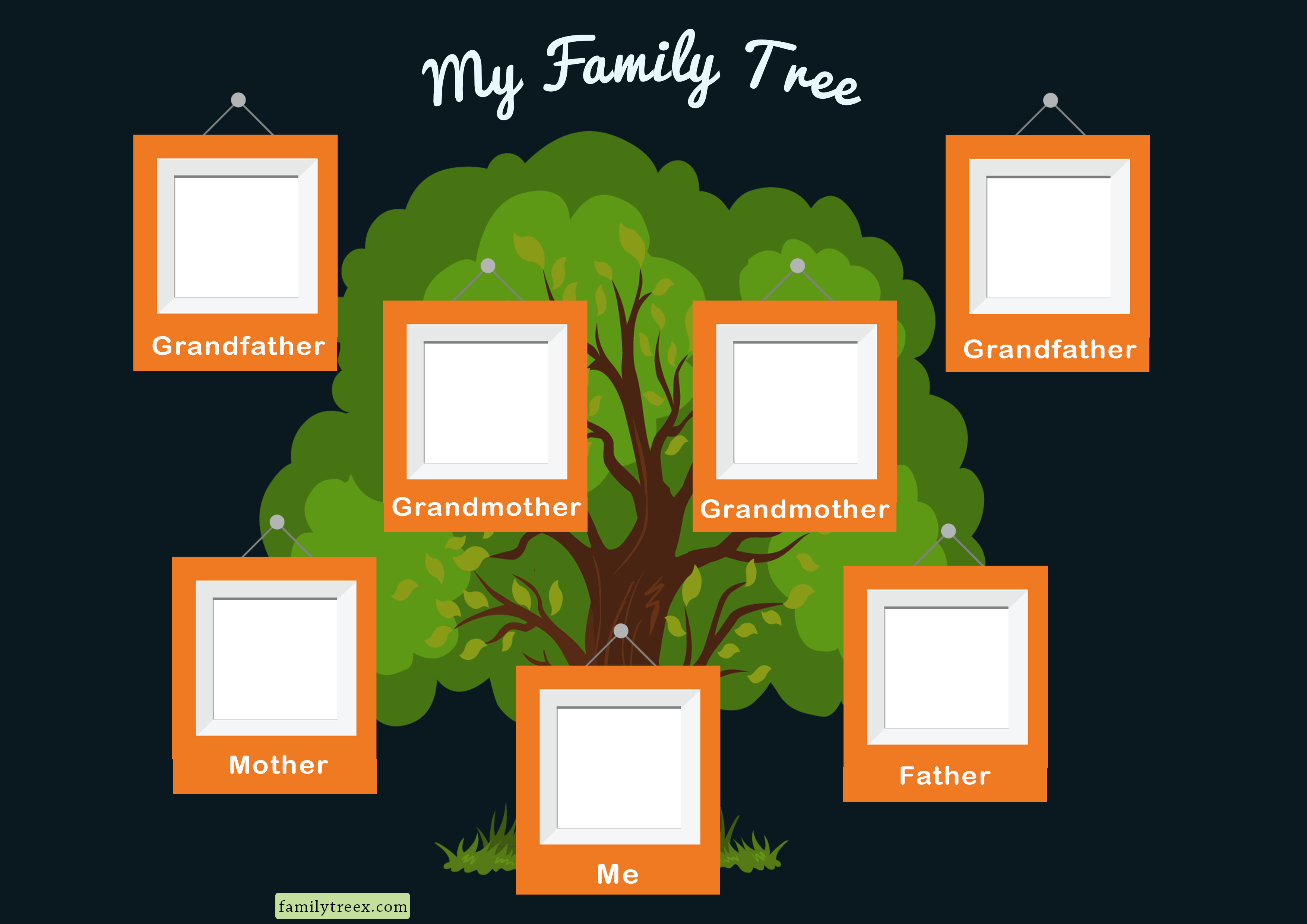 picture-frame-family-tree-template-dark